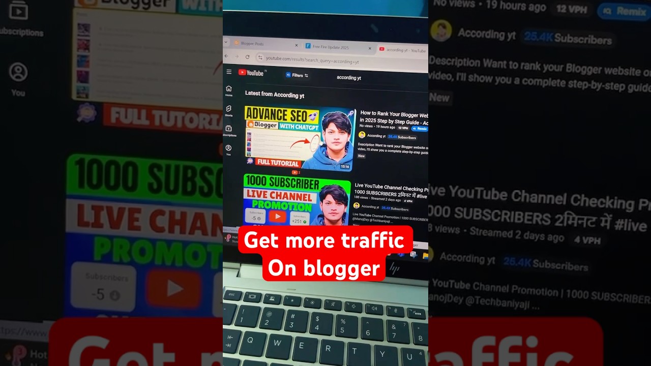 How to Get More Traffic on Blogger | Complete SEO Guide for Blogger Sites (2025)