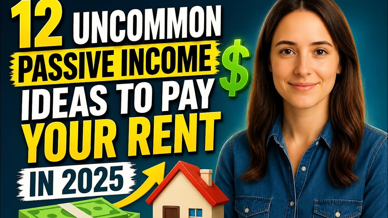 12 Uncommon Passive Income Ideas To Pay Your Rent in 2025 #passiveincome #investing #investment