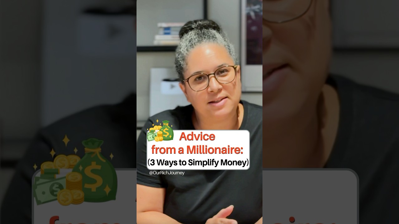 Advice from a Millionaire: 3 Ways to Simplify Your Finances #millionaire #shorts #minimalism