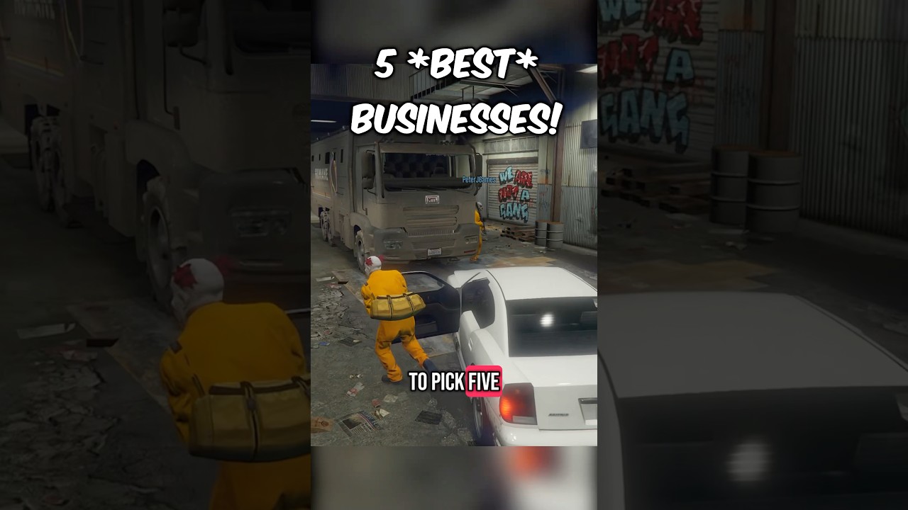 Top 5 BEST Businesses in GTA Online!