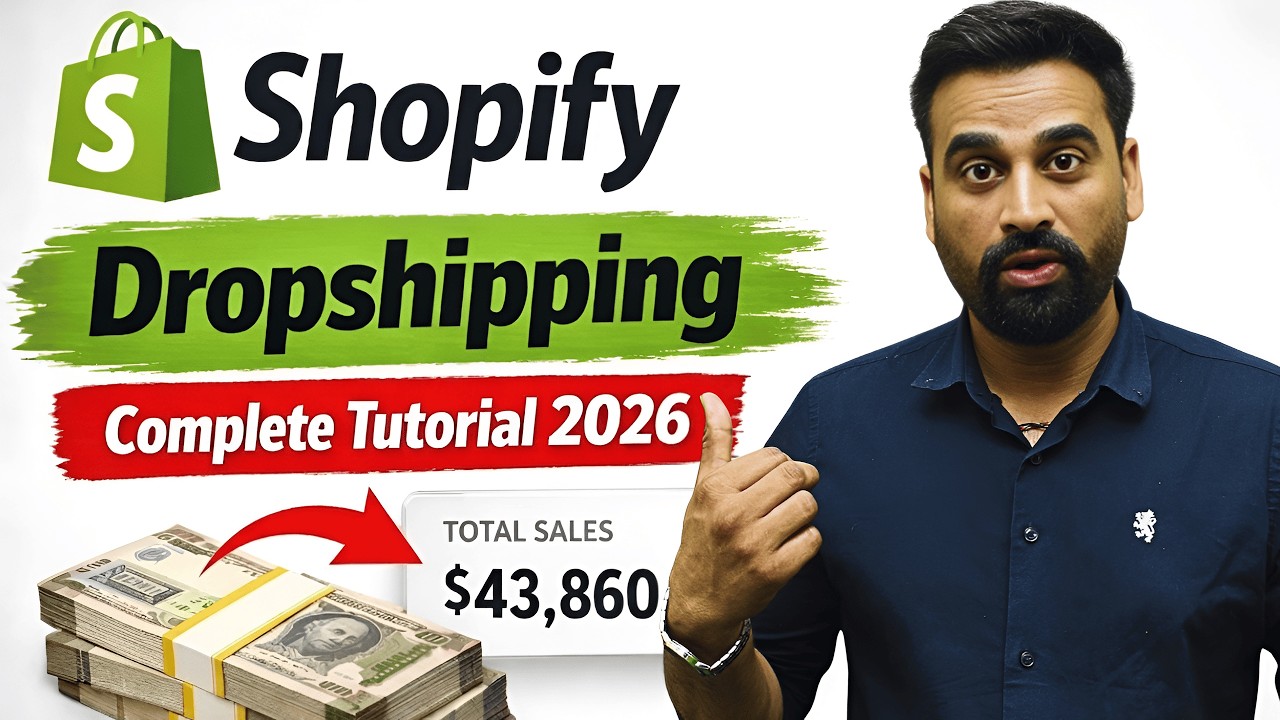 How To Start Shopify Dropshipping Complete Tutorial For Beginners 2026