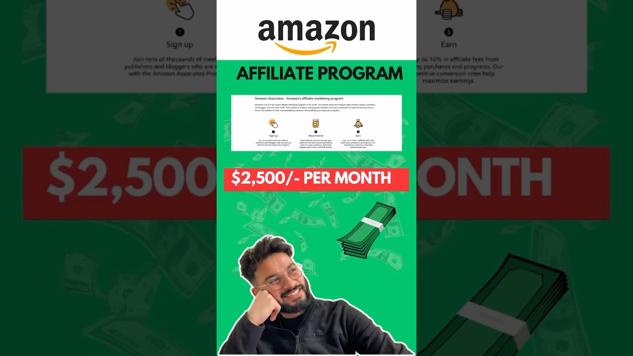 How to Create Amazon Affiliate Account (2025) | Amazon Affiliate Account Kaise Banaye