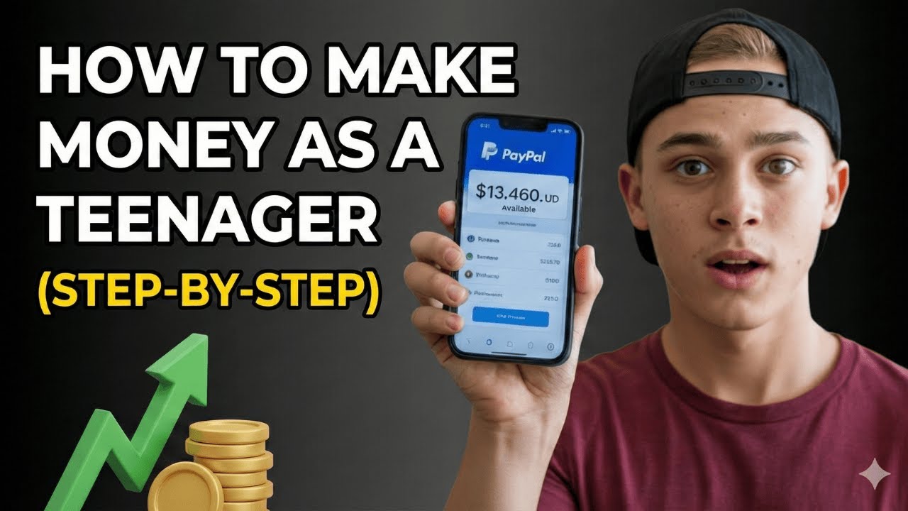How to Make Money as a Teenager (Step by Step) | Earn Money Online Without a Job