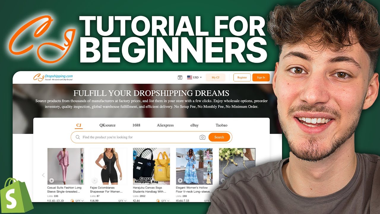 How To Use CJDropshipping on Shopify (Tutorial For Beginners 2026)