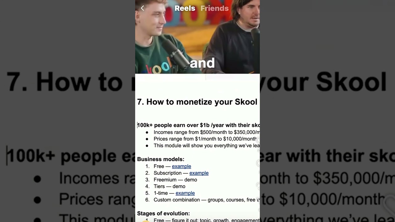 Life changing link (read comments) #skool #business #passiveincome #money #online