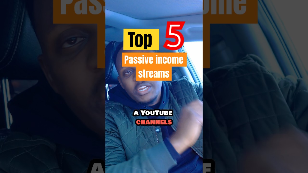 Top 5 Passive Income Streams for 2025 and 2026 | From Corporate Professional to Solopreneur