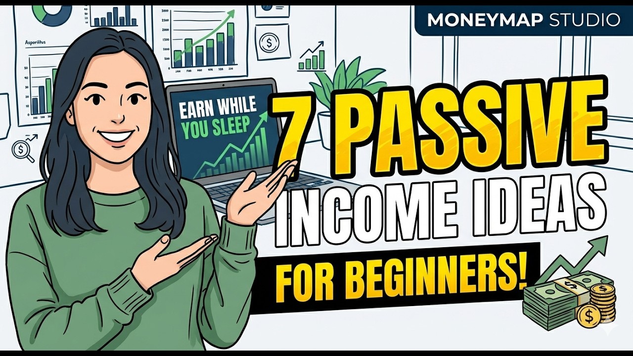 7 Passive Income Ideas for Beginners (Make Money Online)