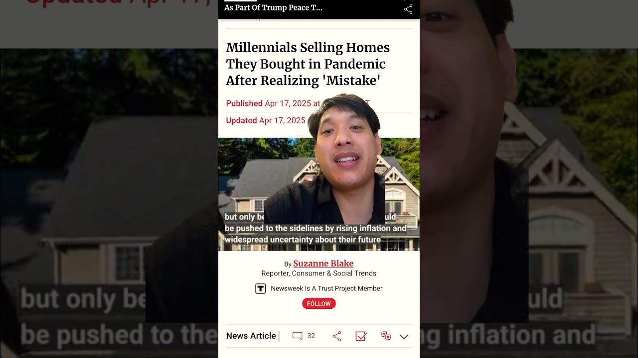 Gen z and millennials regret buying home #shortvideo #financialadvisor #millionaire #millennialmoney