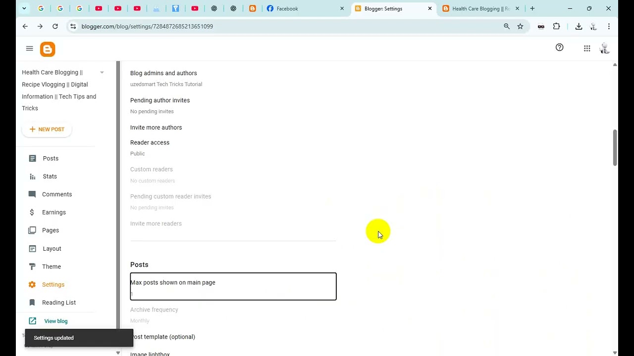 How To Post & Comments Settings on Blogger Website (2025 Guide) | Blogger SEO Tips