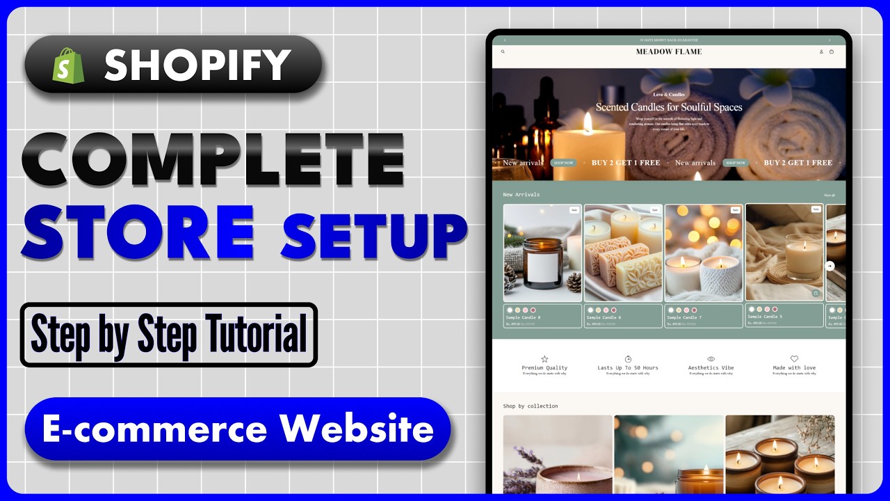 How to build Shopify Store for E-commerce & Dropshipping in 2025 using Horizon Theme | Full tutorial