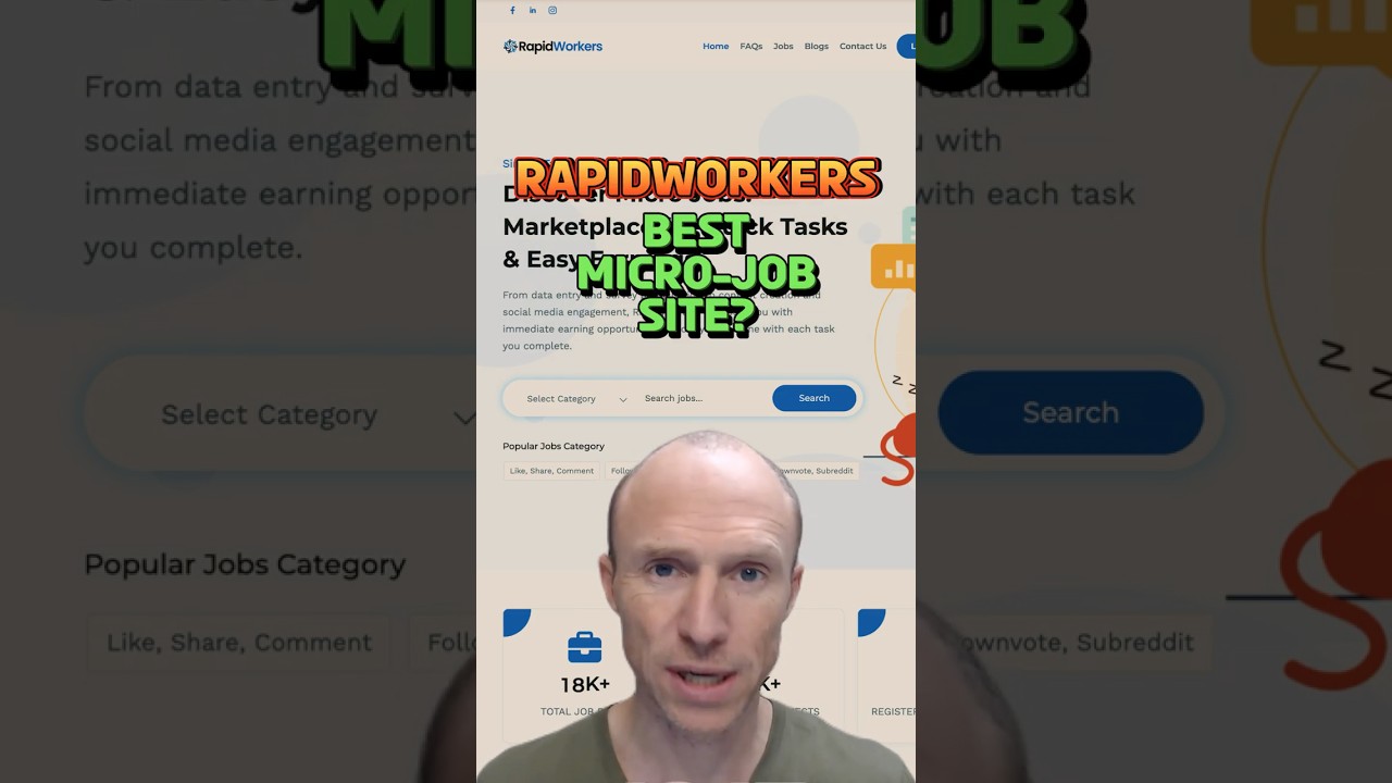 Is Rapidworkers the Best Micro-Job Site? #makemoneyonline