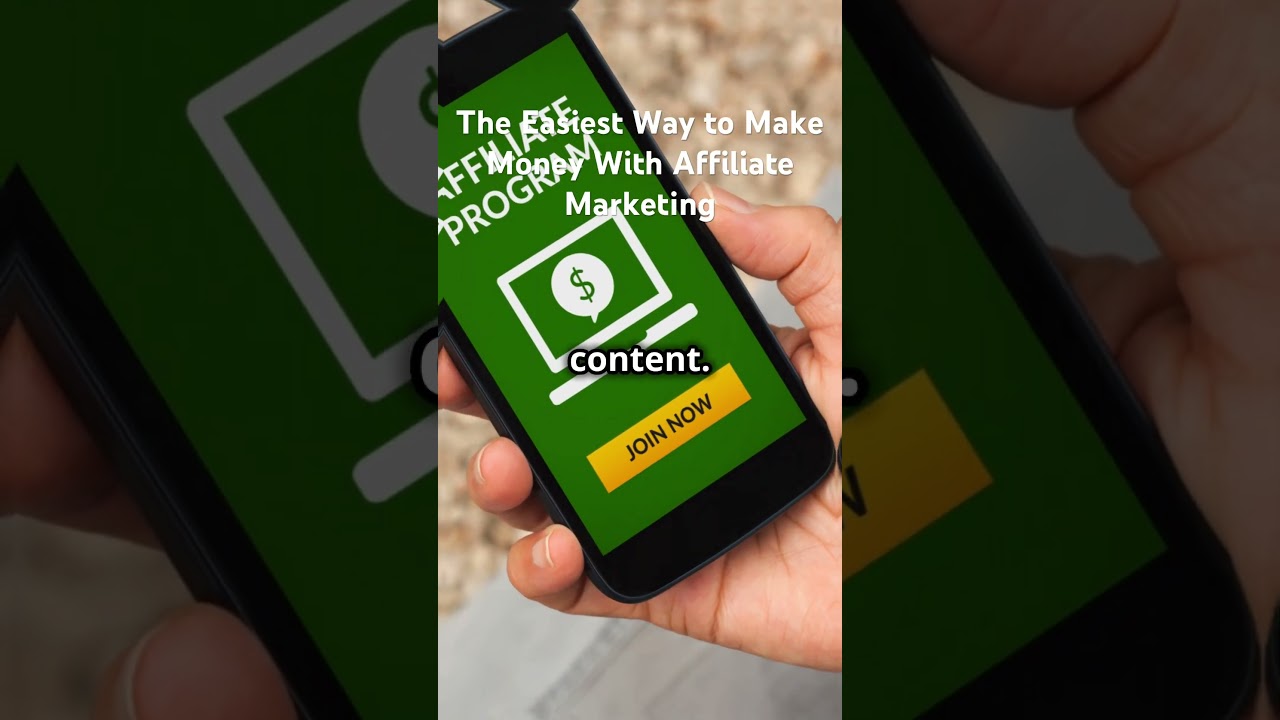 The Easier Way to Make Money With Affiliate Marketing
