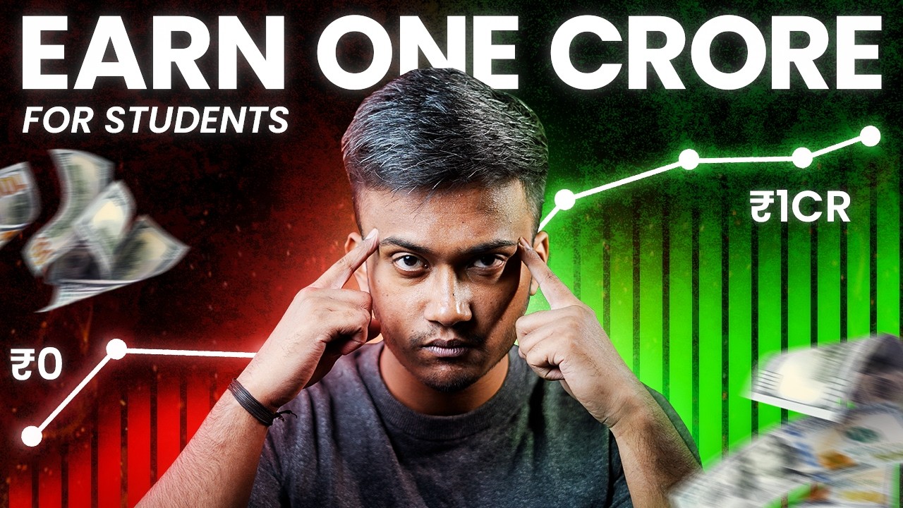 How to Earn 1 Crore as a Student in 1 Year? Steps To Earn Your First Crore Explained- Vaibhav Kadnar