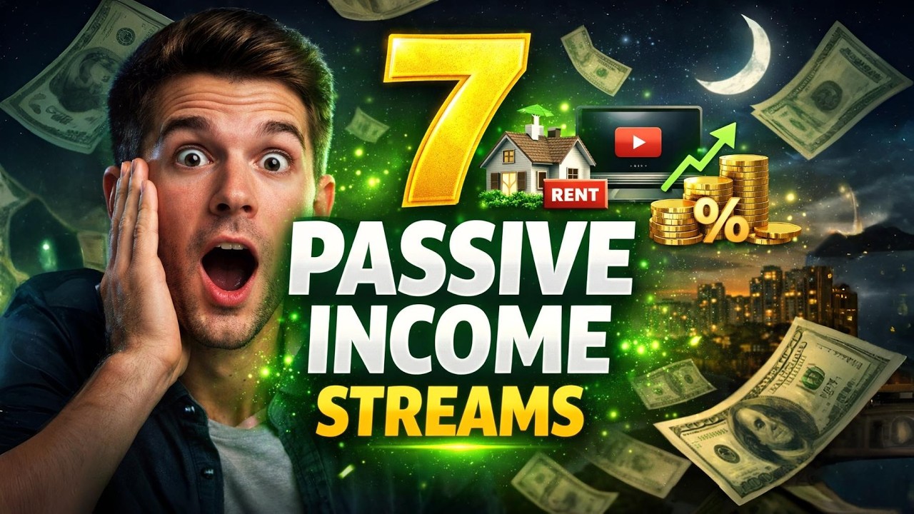 Passive Income: 7 #passiveincome  Income Streams That Actually Work